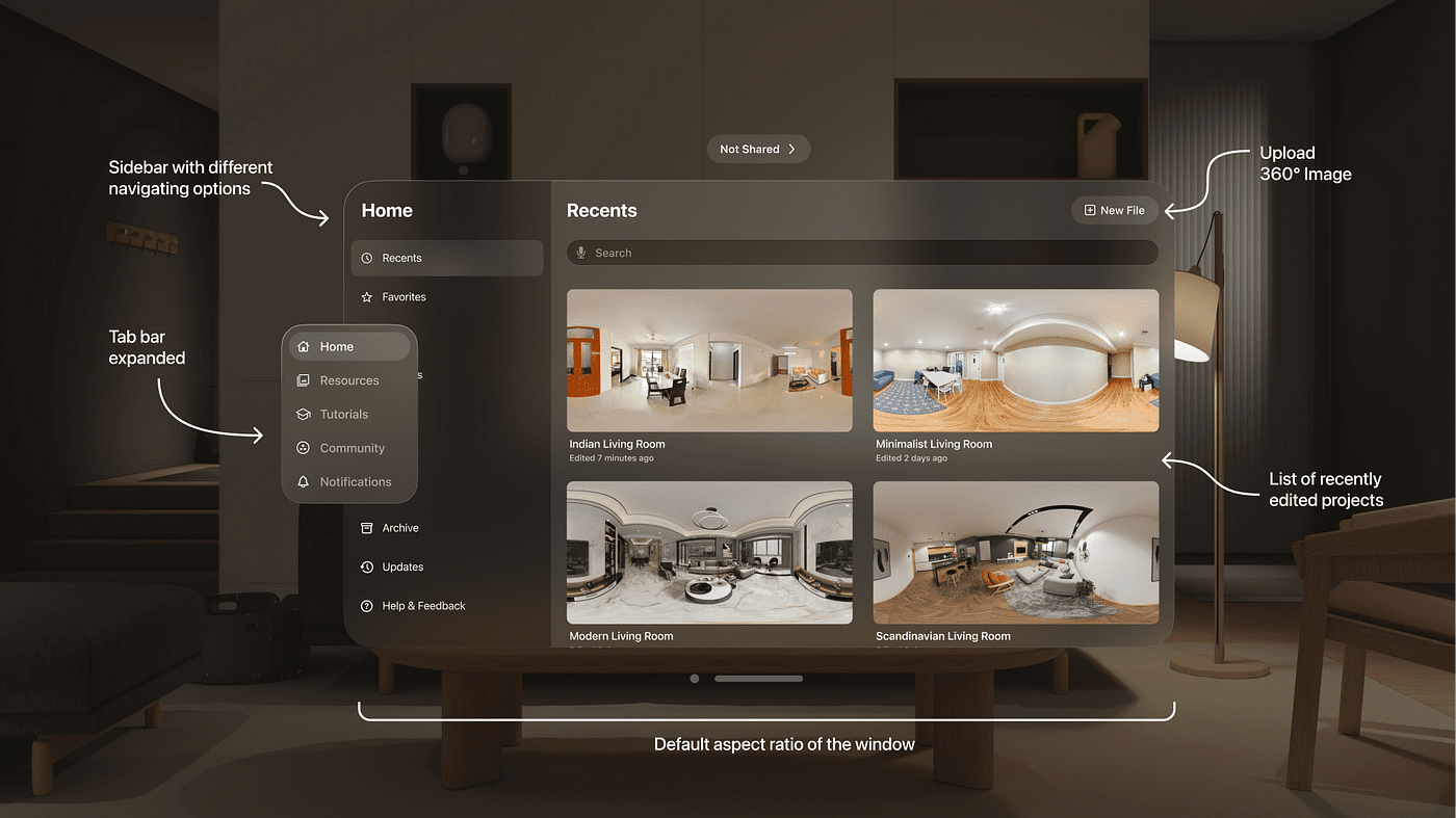 Fourseason AR Design App